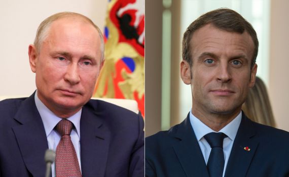 החשש מפלישה: מקרון ירגיע את פוטין?