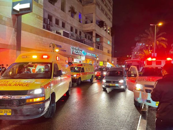 פצועים מפיצוץ נפצים באולם אירועים בבני ברק