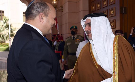 הפגישה בבחריין: "בתקווה שנעשה דברים גדולים יחד"