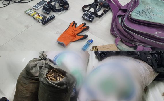 שב"חים נתפסו על חם גונבים ציוד צבאי