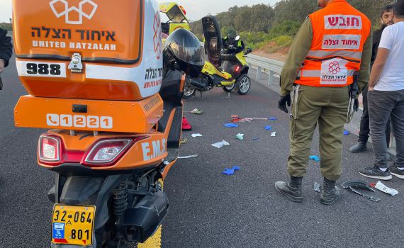תאונת דרכים קטלנית: רוכב אופנוע כבן 25 נהרג