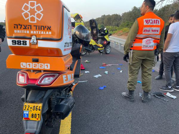 תאונת דרכים קטלנית: רוכב אופנוע כבן 25 נהרג
