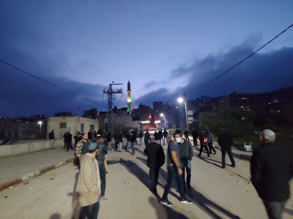 "חיינו אינם הפקר", תושבי עלי הפגינו בכפר לובאן