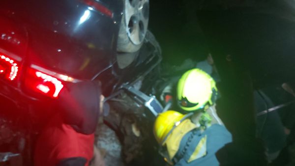 תאונה קשה בשומרון: 2 לכודים חולצו במצב קשה