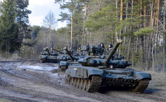 לטביה: פוטין הכניס כוחות וטנקים לאוקראינה