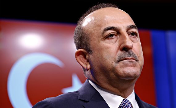 לפני ביקור הרצוג: שר החוץ הטורקי בתמיכה בפלסטינים