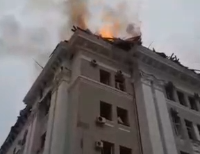 דיווח על ירי רוסי על שדה התעופה באודסה