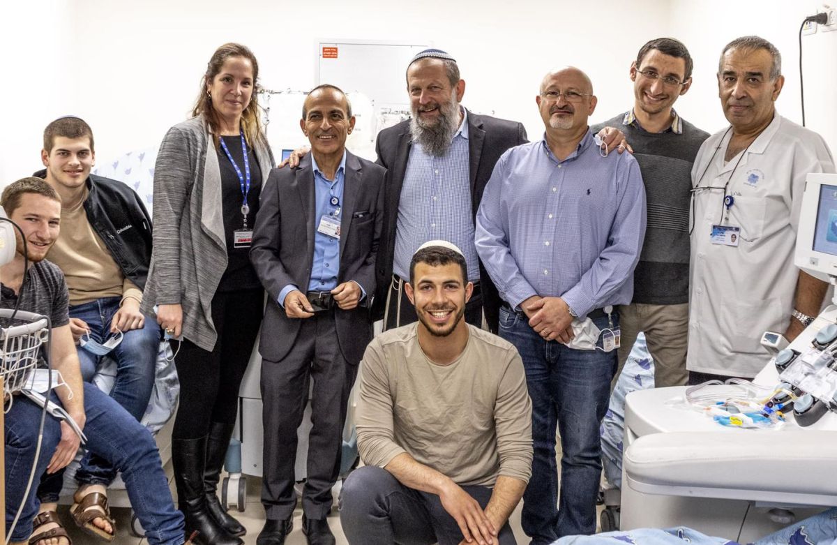 שיאני תרומת הטסיות באיכילוב: 4 תלמידי ישיבה