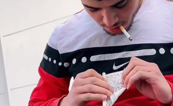 נעצר הפלסטיני שעקר מזוזה ושרף אותה