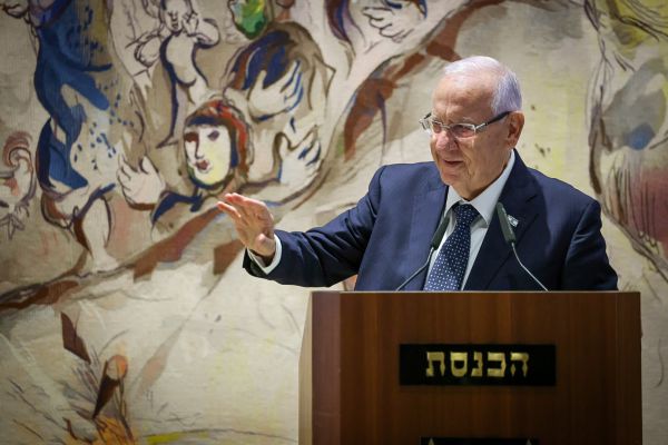 ריבלין על רפורמת לוין: "אסור לפעול מנקמה"