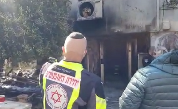 נתניה: 7 פצועים בשריפה בבניין בן 4 קומות