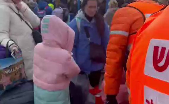 תשושים, עם חיות המחמד, הפליטים עולים לארץ