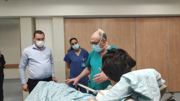 תיעוד: 3 פצועים מאוקראינה פונו לבי"ח בישראל