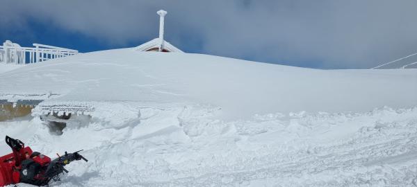שלג כבד בחרמון; מפלס הכנרת לא עוצר