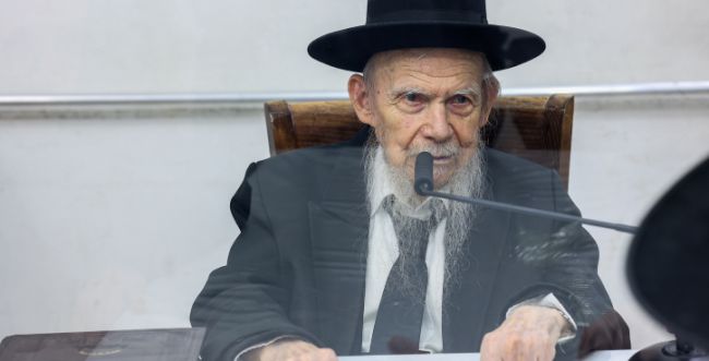 בן 98 | מסתמן: זה היורש של הרב קנייבסקי