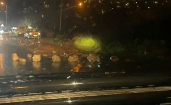 3 נערות נקלעו למארב אבנים לילי ופרצו אותו. צפו