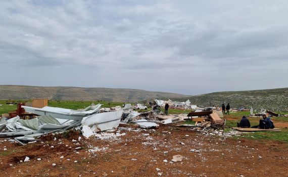 29 מבנים, 13 בתי משפחות: המנהל האזרחי בבליץ צווי הריסה ביו"ש