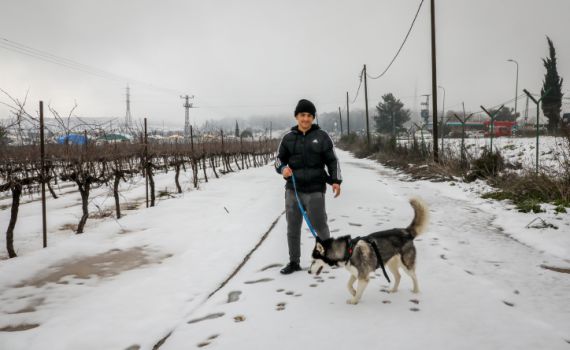 בגוש עציון נערכים למזג האוויר הסוער והשלג