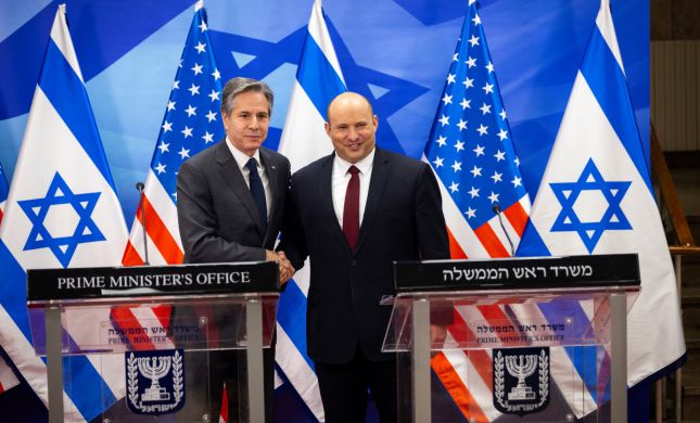  בלינקן מברך: "ארה"ב נותרה מחוייבת לישראל"