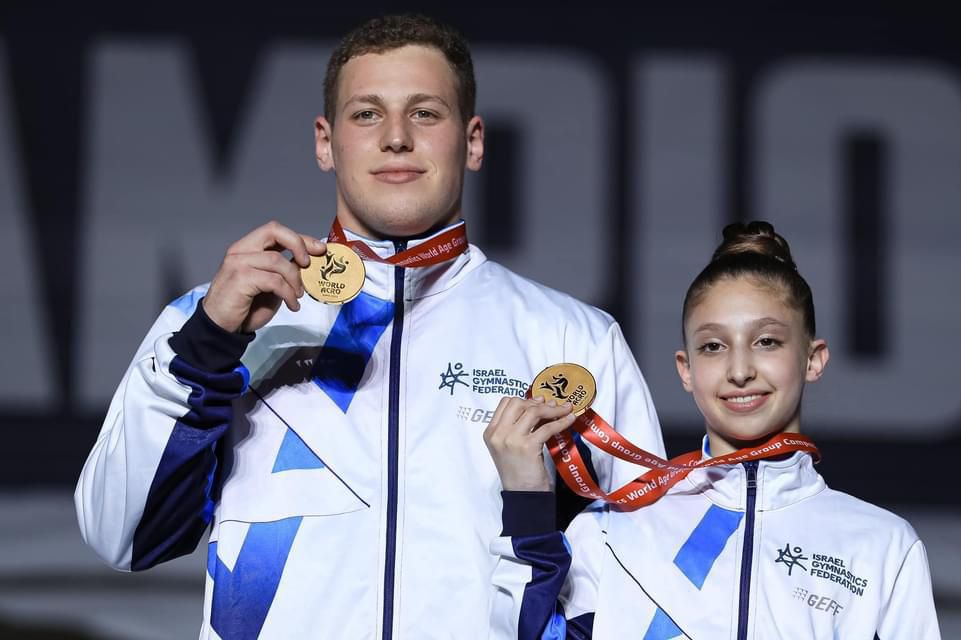 אלוף העולם באקרובטיקה: תושב הישוב סלעית בשומרון