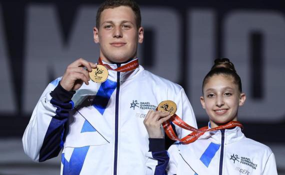 אלוף העולם באקרובטיקה: תושב הישוב סלעית בשומרון