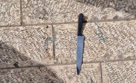 פיגוע דקירה בירושלים: פצוע קל, המחבל נוטרל