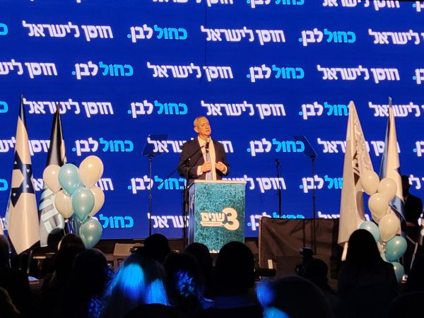 בני גנץ: "אני מתכוון להגיע ליעד – ראשות הממשלה"