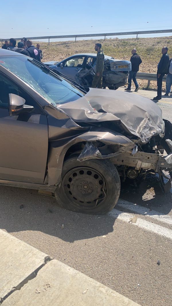 תאונה סמוך לערד: זוג כבני 70 מורדמים ומונשמים