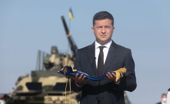 חודש למלחמה באוקראינה: זלנסקי קורא להפגין בעולם