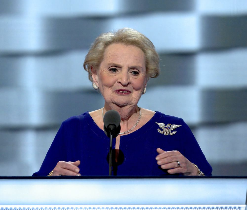 מזכירת המדינה לשעבר מדלן אולברייט מתה בגיל 84