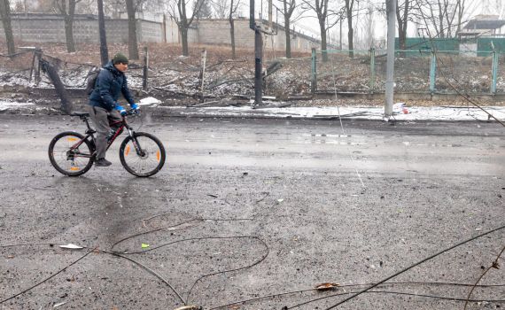 מתנדב ישראלי: "אלו מראות שפעם ראינו בשחור-לבן"