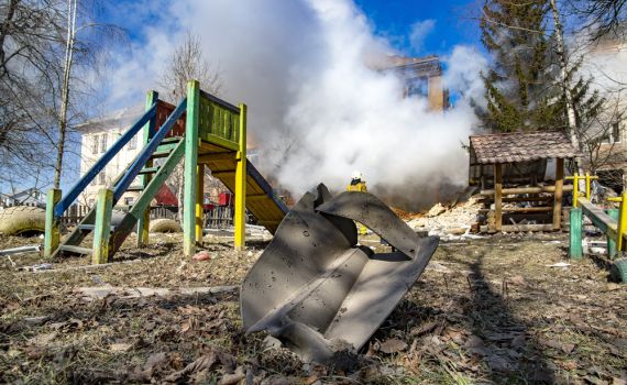 מתקפות בגבול אוקראינה: 35 הרוגים בבסיס ליד פולין