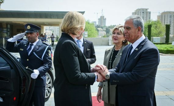 נשיאת הבונדסטאג בכנסת: "האחריות שלנו אינה פגה"