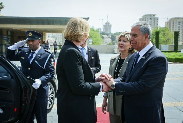 נשיאת הבונדסטאג בכנסת: "האחריות שלנו אינה פגה"