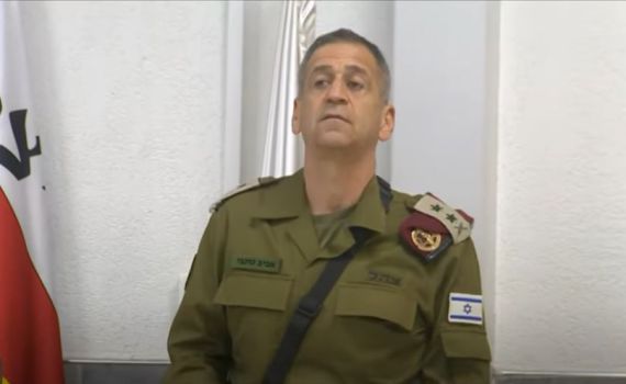 בדקנו: הצהרת הרמטכ"ל התחילה אחרי כניסת השבת