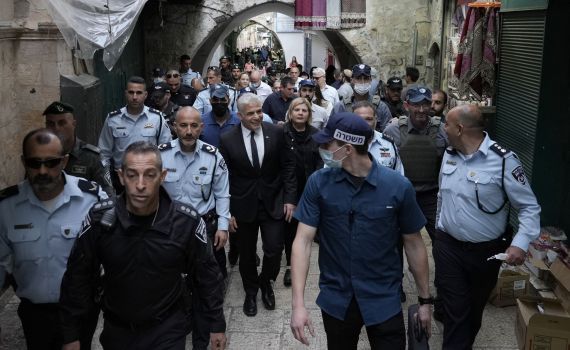 הרש"פ נגד ביקור לפיד בשער שכם: "פרובוקטיבי"