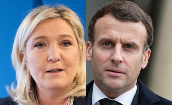 רגעי הכרעה בצרפת: מקרון מוביל, לה פן רוצה היסטוריה