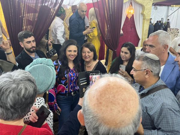 איילת שקד התקבלה בחמימות במעוז הליכוד