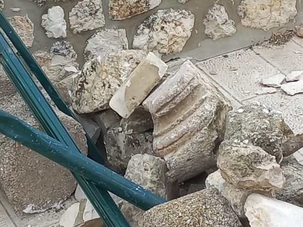 נבחנת פגיעה ארכיאולוגית בהר ע"י פורעים מוסלמים