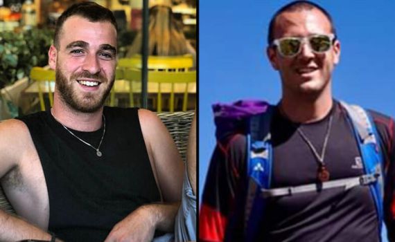 הצעירים שנרצחו בפיגוע: תומר מורד ואיתם מגיני