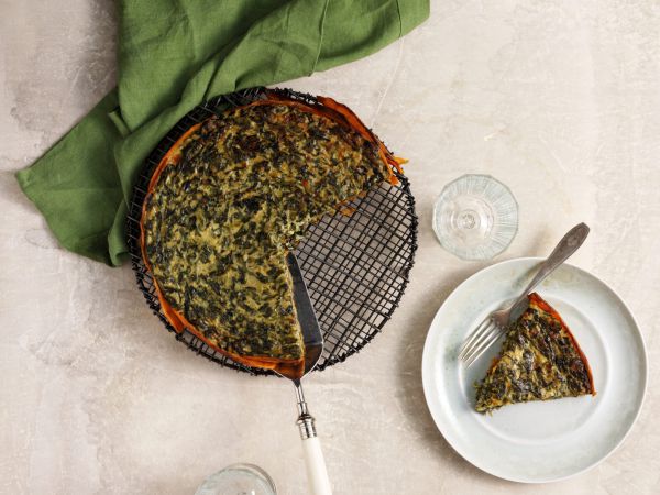 כשר לפסח: טארט תרד, בצק בטטה וגבינות