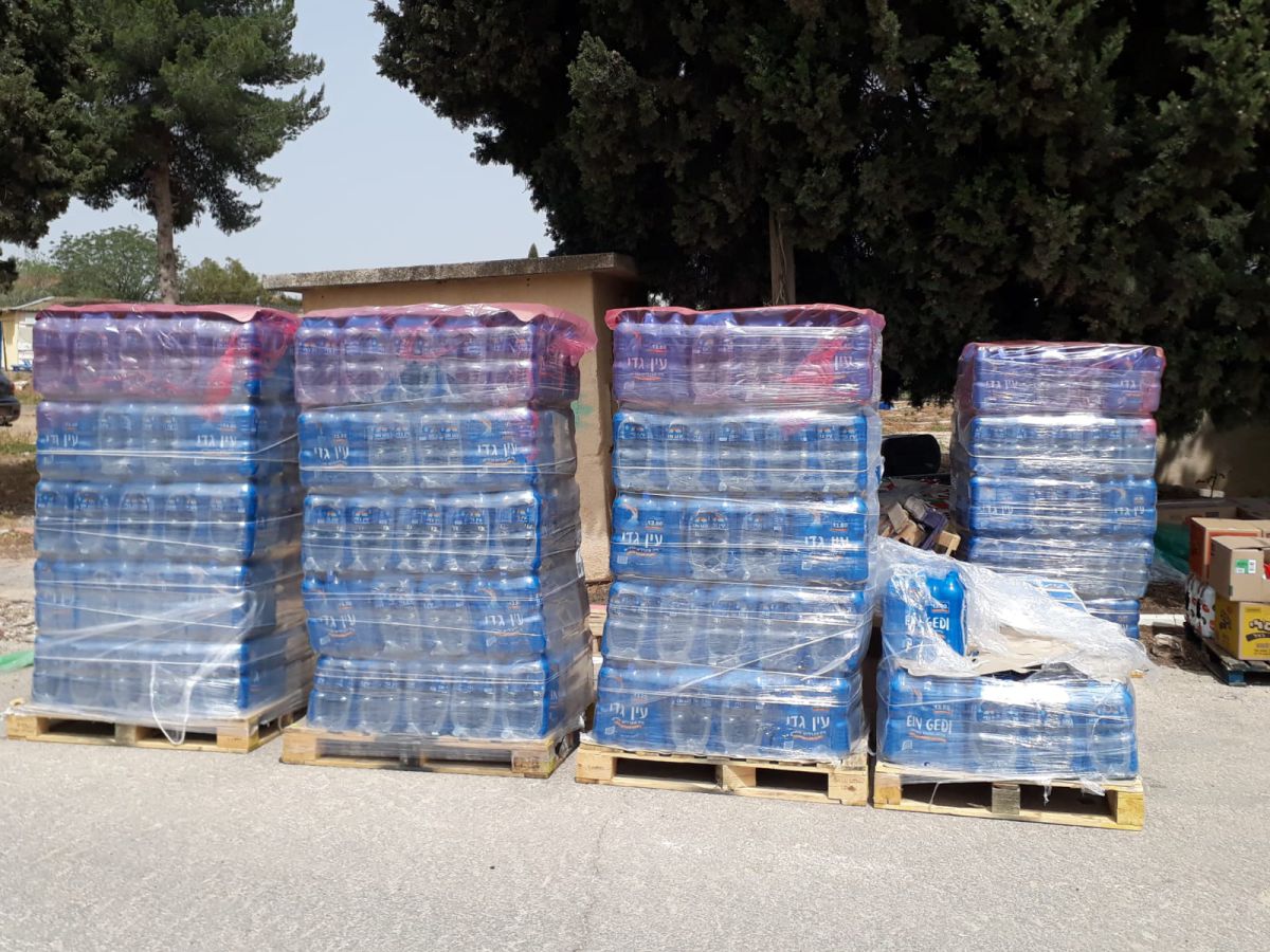 בחומש נערכים לקליטת אלפי צועדים