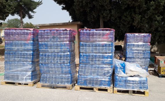 בחומש נערכים לקליטת אלפי צועדים