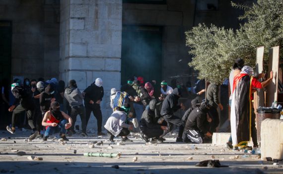 "הערבים שוב מוכיחים שהר הבית לא קדוש עבורם"