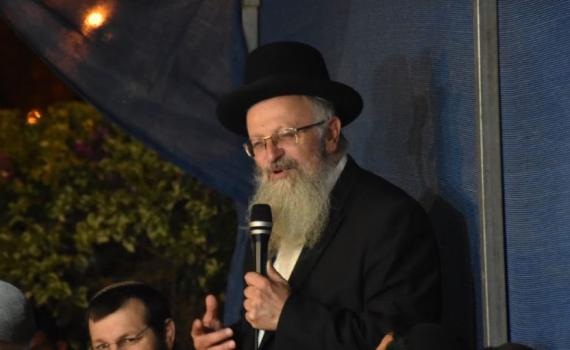 צפו: שיעורו השבועי של הרב שמואל אליהו