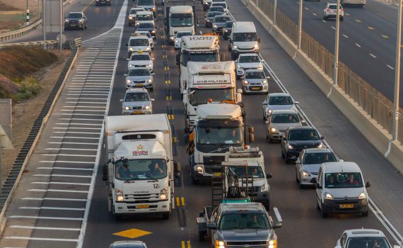 מדרום ועד צפון: אלו עומסי התנועה בחול המועד