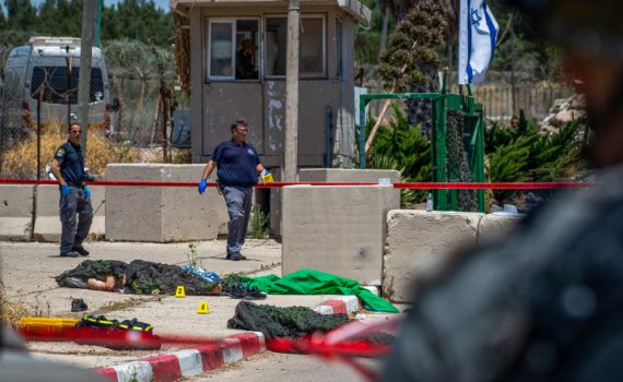 מחבלים ירו לעבר מעבר גלבוע, אין נפגעים