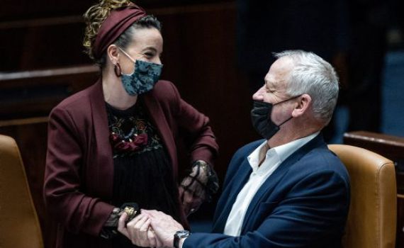 הקמת ממשלה חלופית? סילמן ובני גנץ נפגשו