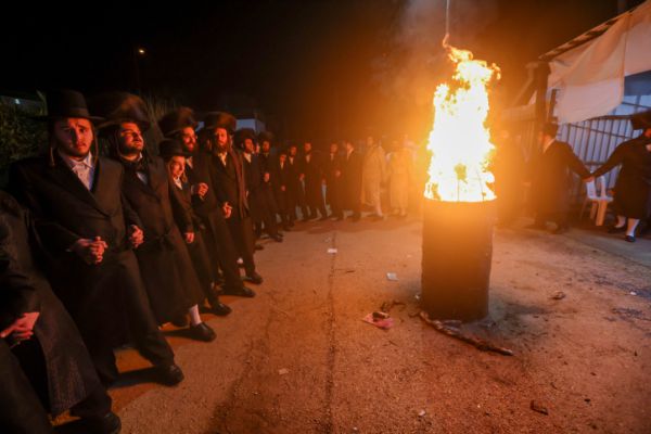 חרדים התפרעו במירון לקראת הילולת הרשב"י
