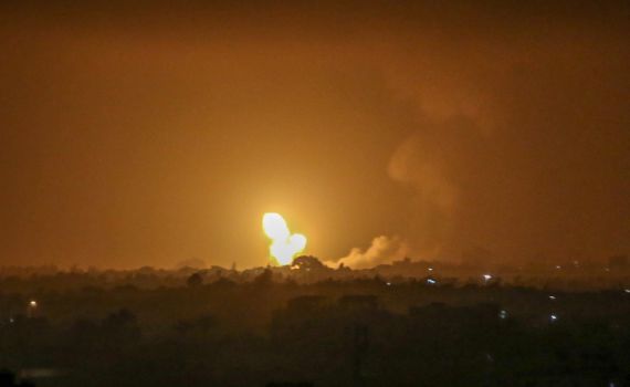 עוד אזעקה בעוטף עזה: צה"ל תקף מתחם של חמאס